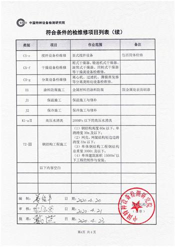 檢維修能力評定報告